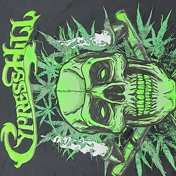 CYPRESS HILL V NECK SHIRT SIZE L - Picture 3 of 6